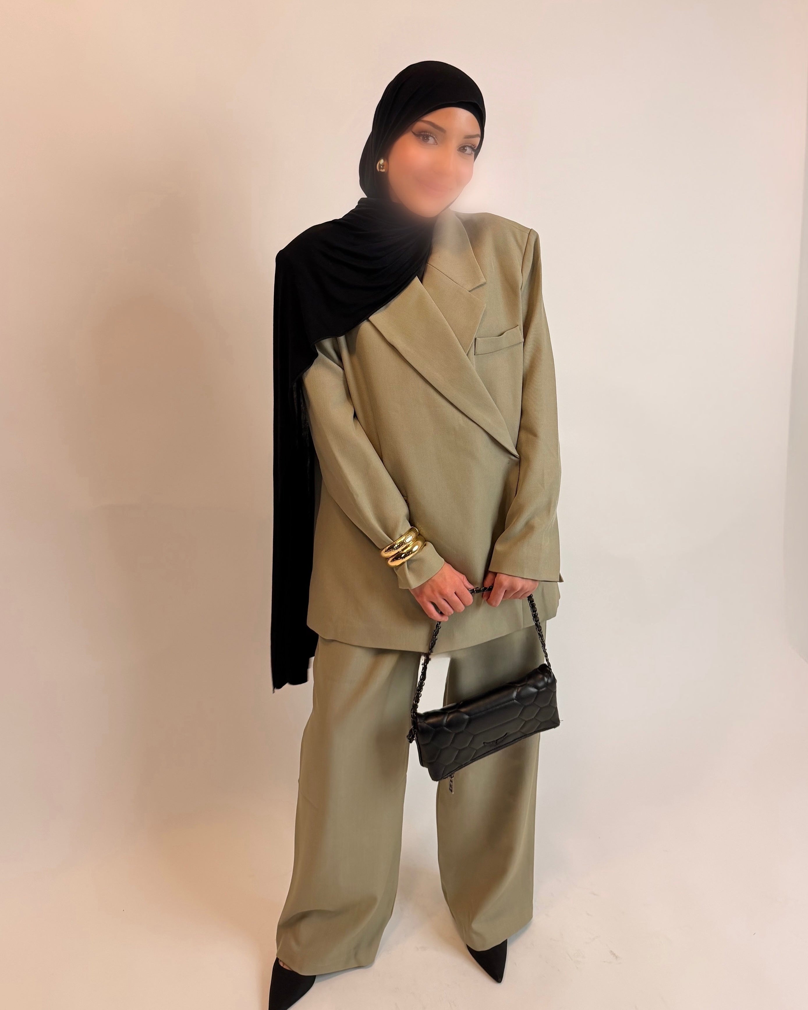 Ensemble Blazer Kaki