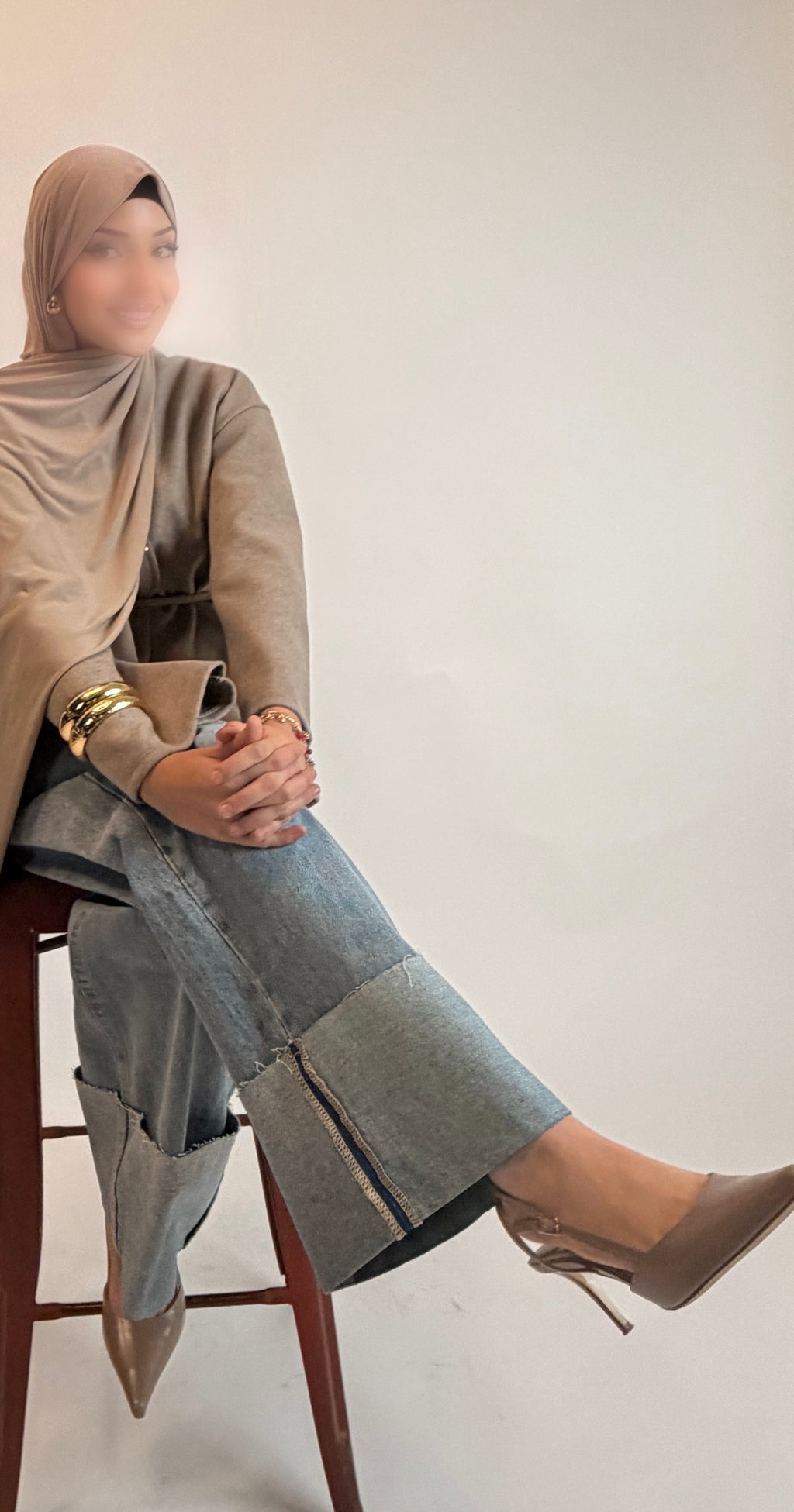 Veste Cintrée Beige