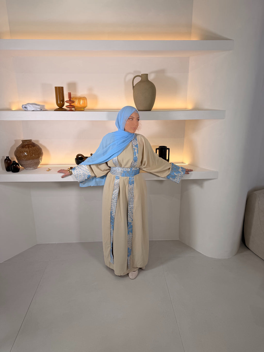 Ensemble Kimono Abaya Chic